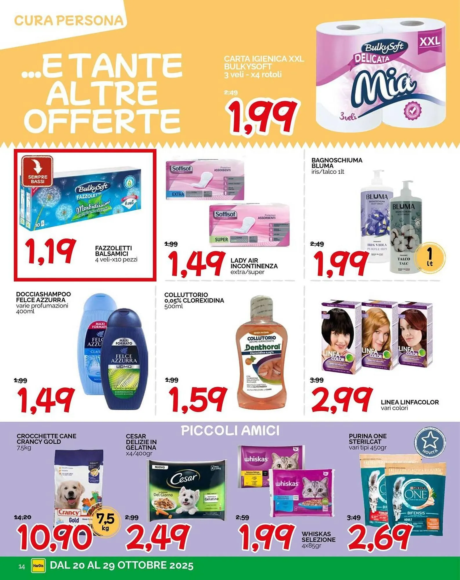 Volantino Hardis da 20 ottobre a 29 ottobre di 2025 - Pagina del volantino 14