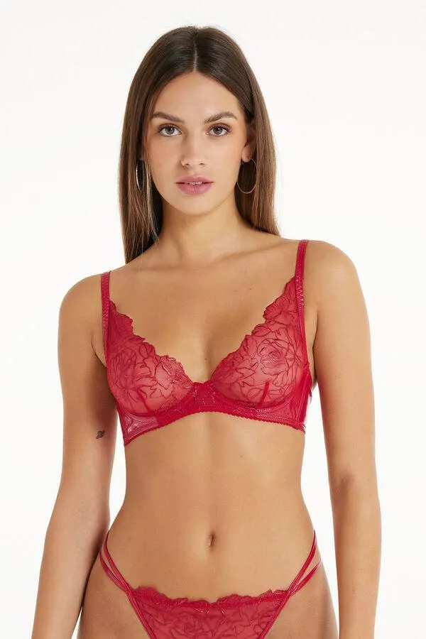 Reggiseno Balconcino Paris Lace Vinyl