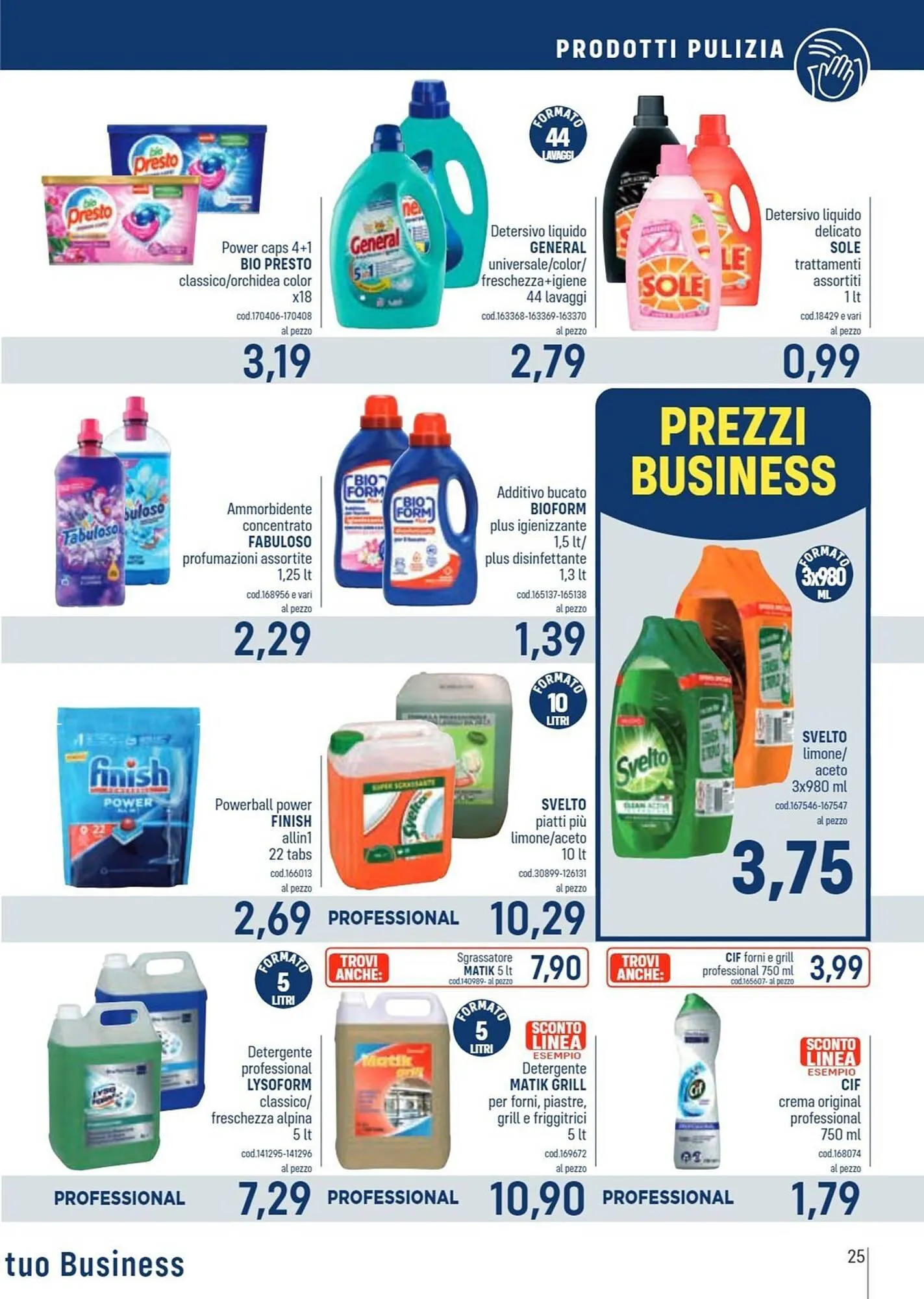 Volantino Talento Professional Store da 25 marzo a 7 aprile di 2024 - Pagina del volantino 25
