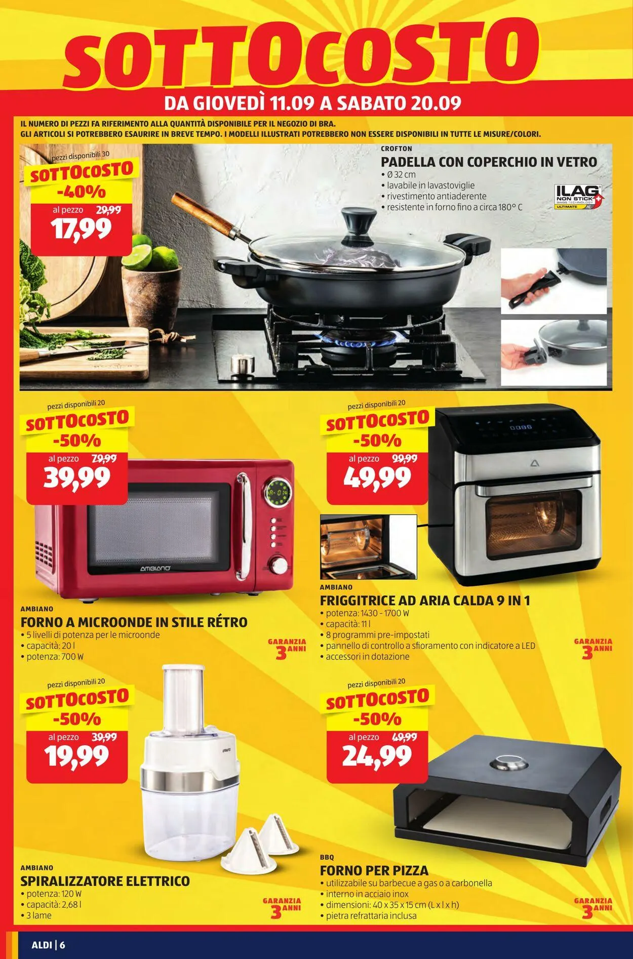 Aldi Volantino attuale da 21 settembre a 5 ottobre di 2025 - Pagina del volantino 6