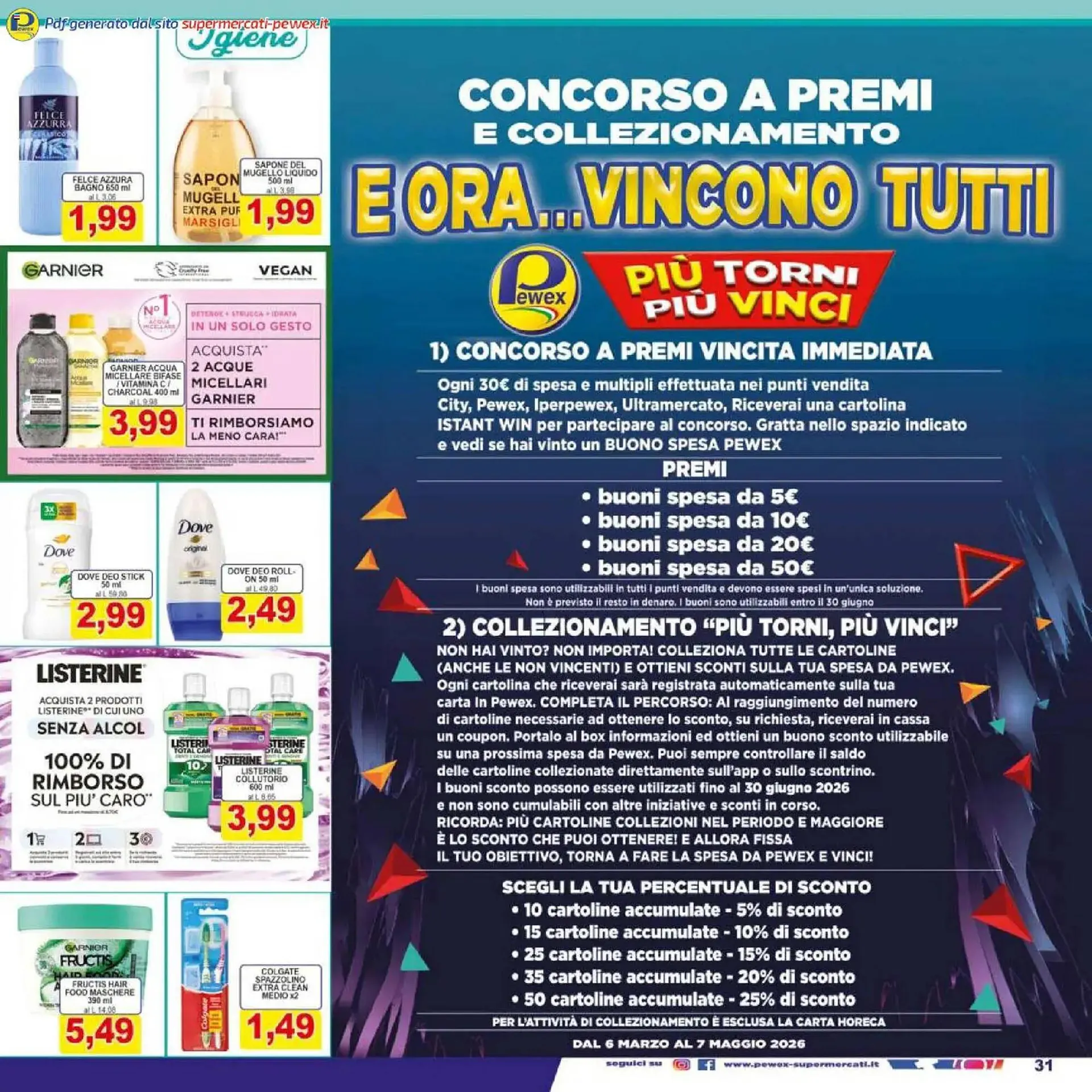 Volantino Pewex da 17 marzo a 26 marzo di 2026 - Pagina del volantino 31