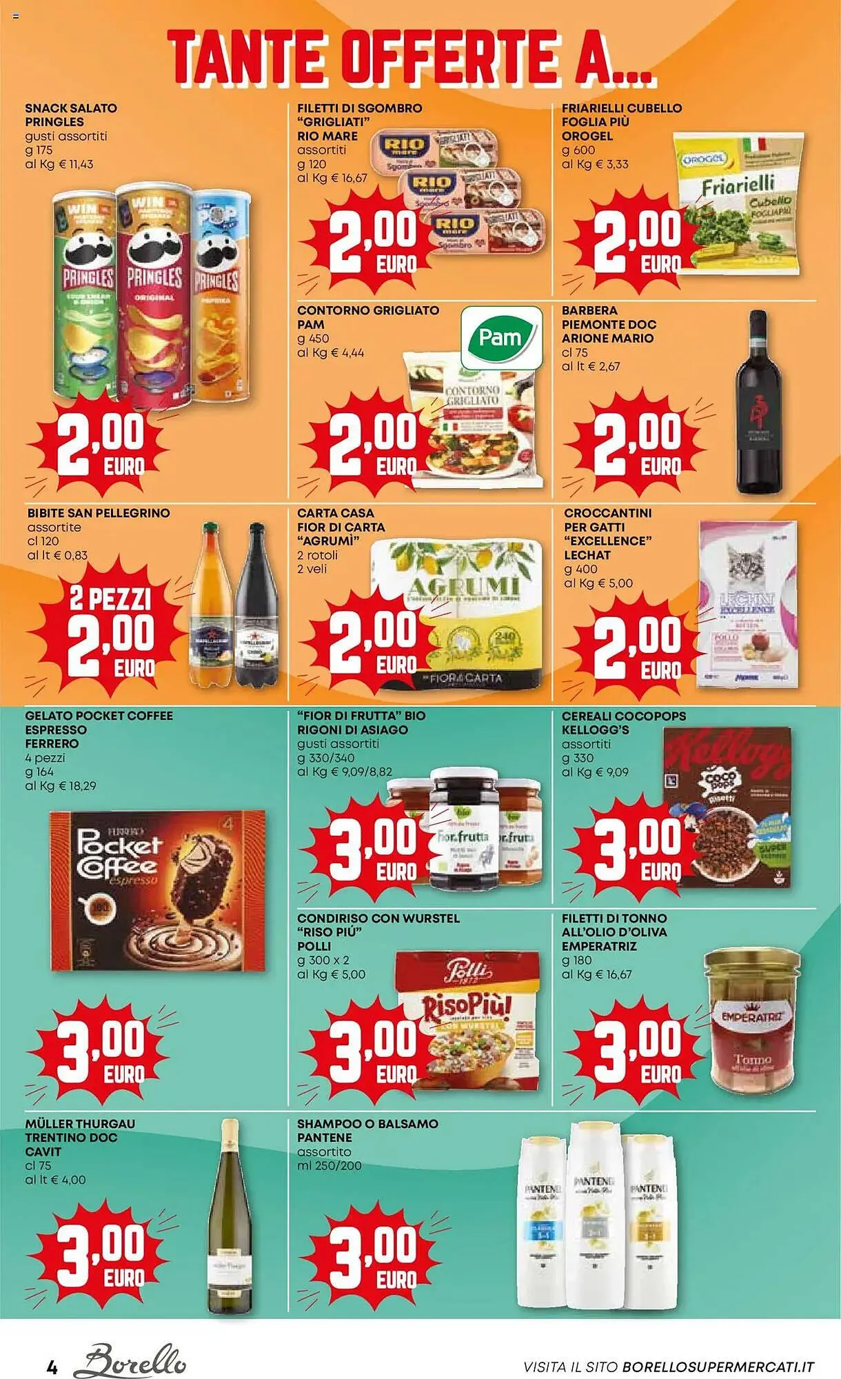 Volantino Borello Supermercati da 12 giugno a 25 giugno di 2025 - Pagina del volantino 4