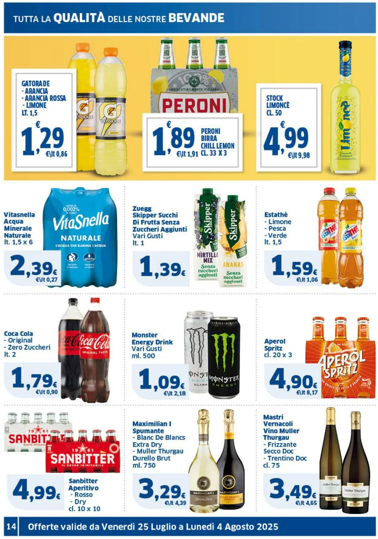 Sigma - Napoli Volantino attuale da 25 luglio a 4 agosto di 2025 - Pagina del volantino 14