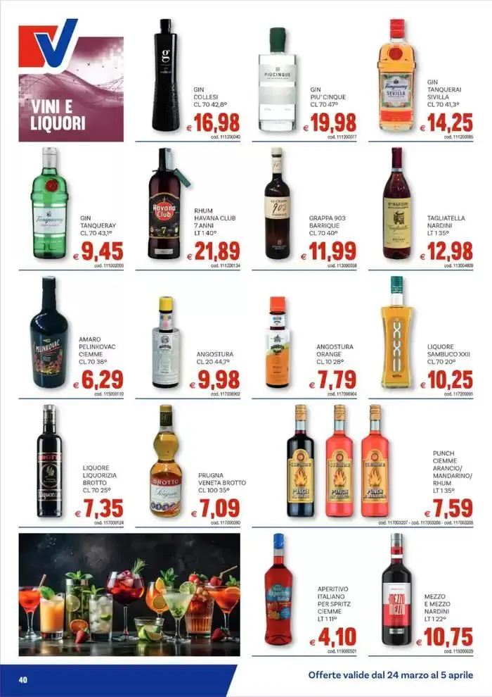 Guida alle offerte da 24 marzo a 5 aprile di 2025 - Pagina del volantino 40