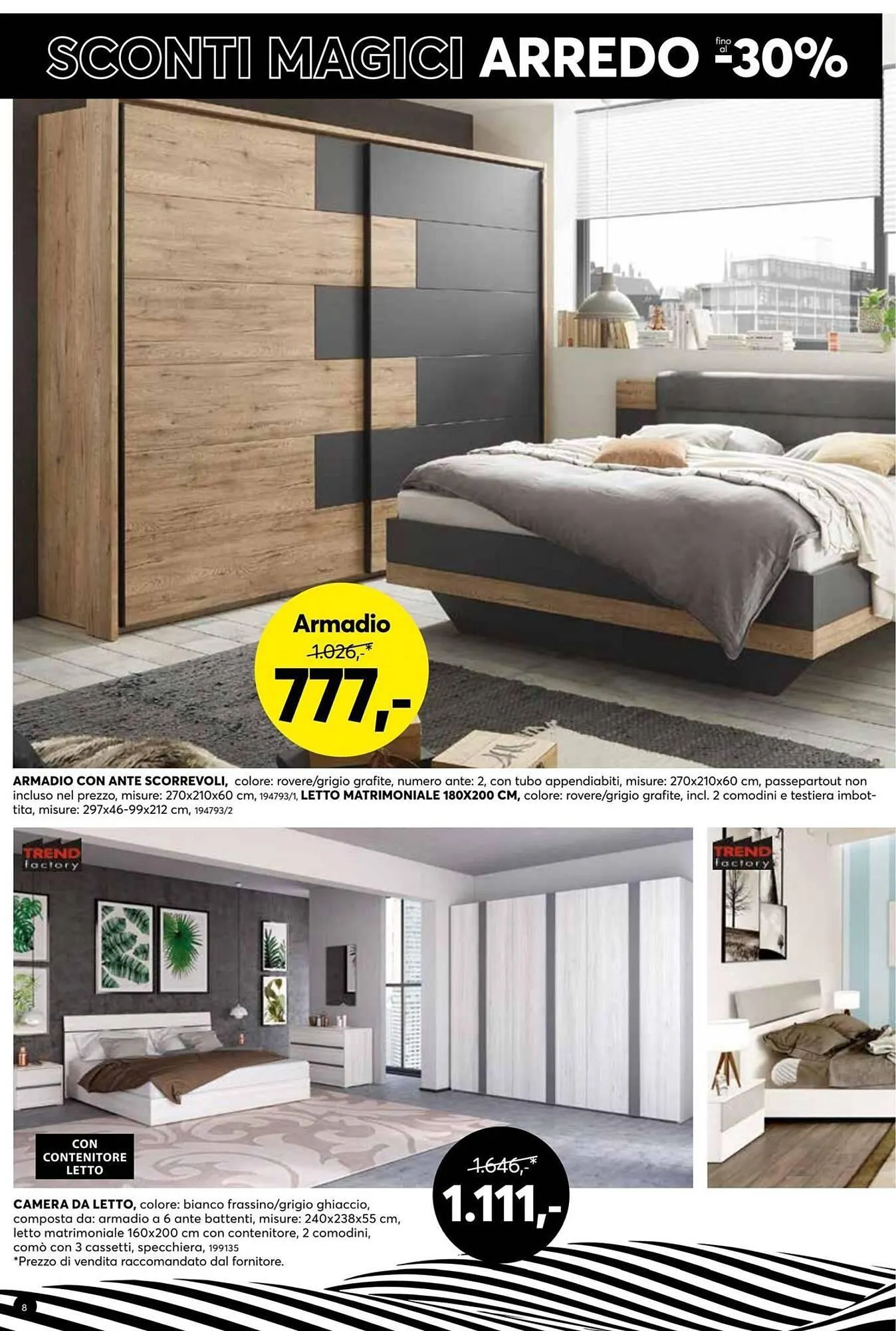 Volantino Dipo Arredamenti da 4 dicembre a 18 dicembre di 2025 - Pagina del volantino 8