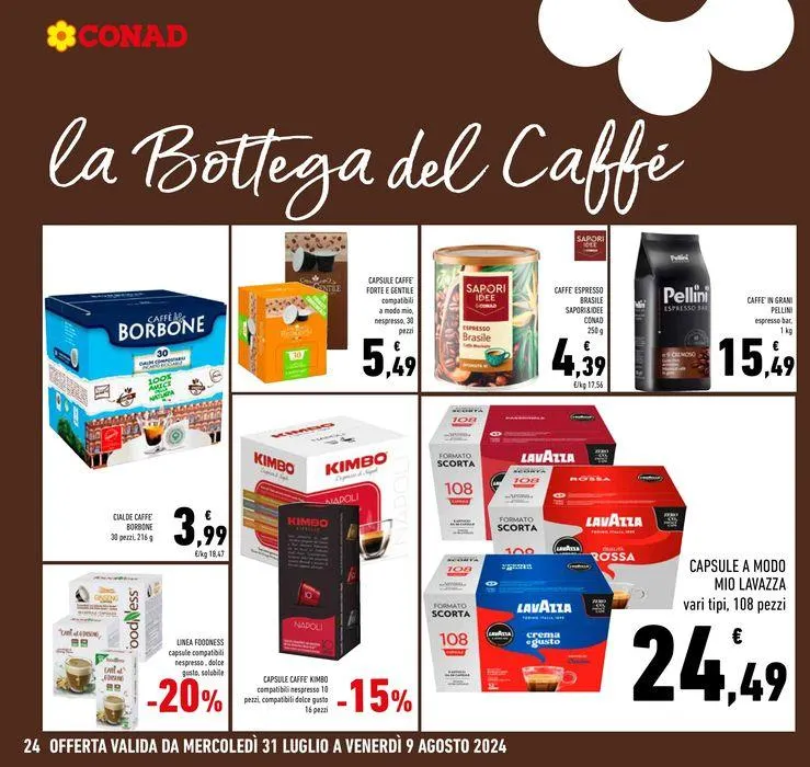 Apre a Francavilla al Mare da 31 luglio a 3 agosto di 2024 - Pagina del volantino 24