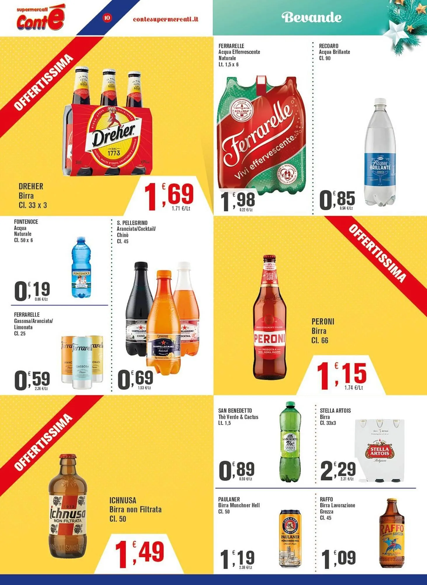 Volantino Conté Supermercati da 4 dicembre a 14 dicembre di 2025 - Pagina del volantino 10