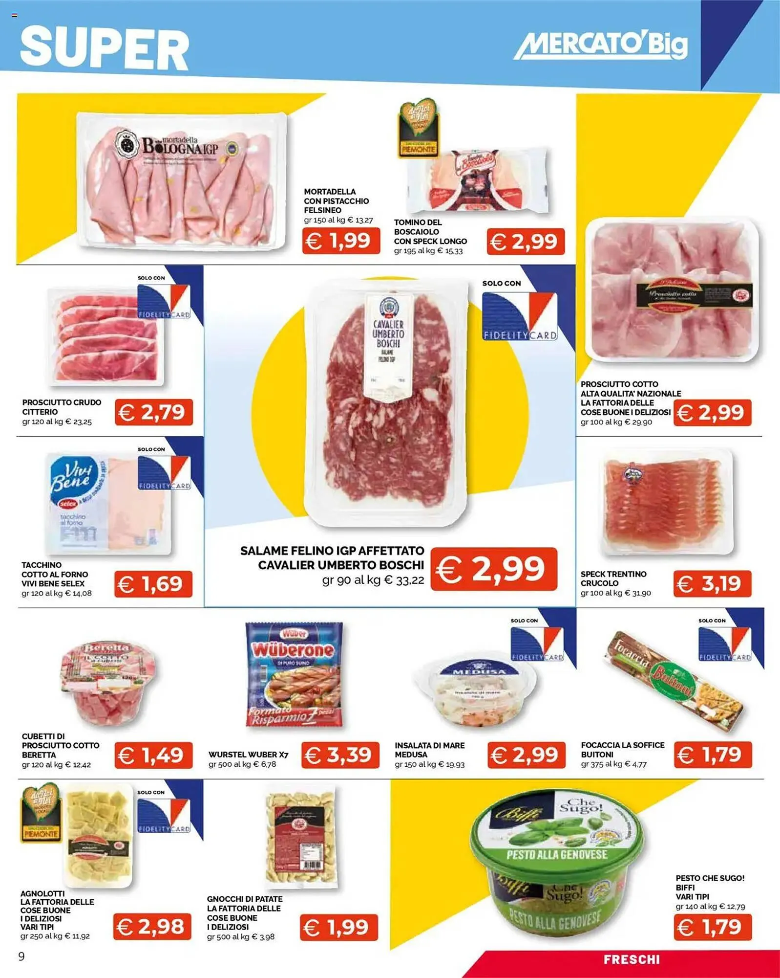 Volantino Mercatò Big da 27 marzo a 6 aprile di 2025 - Pagina del volantino 9