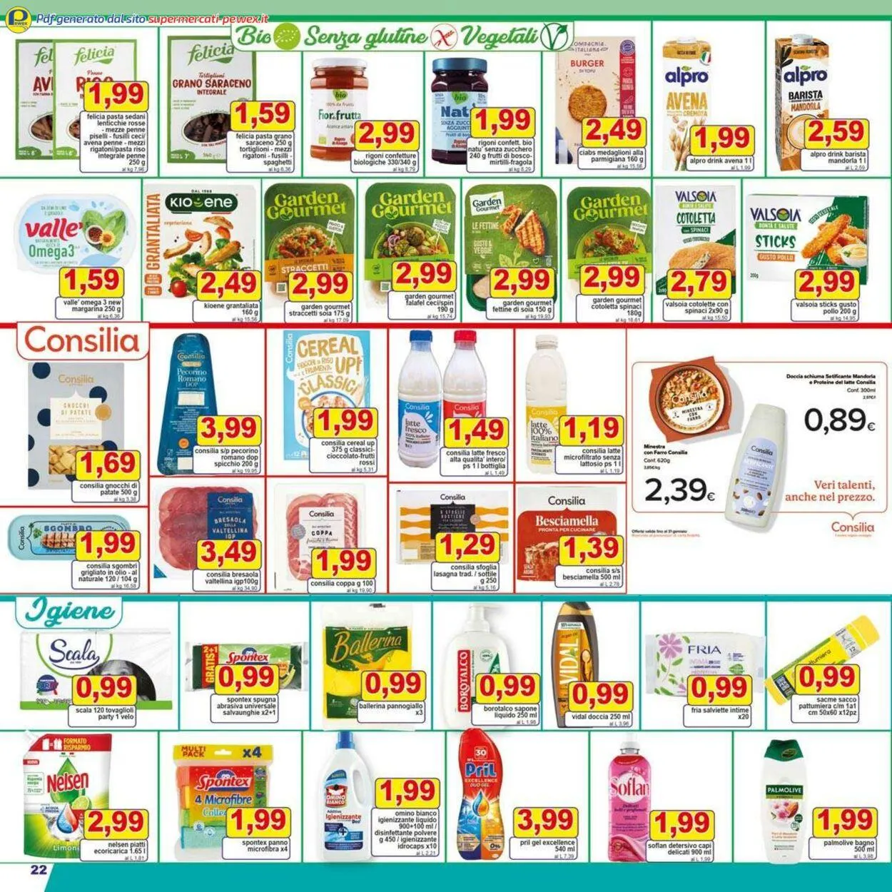 Pewex Volantino attuale da 4 marzo a 18 marzo di 2025 - Pagina del volantino 22