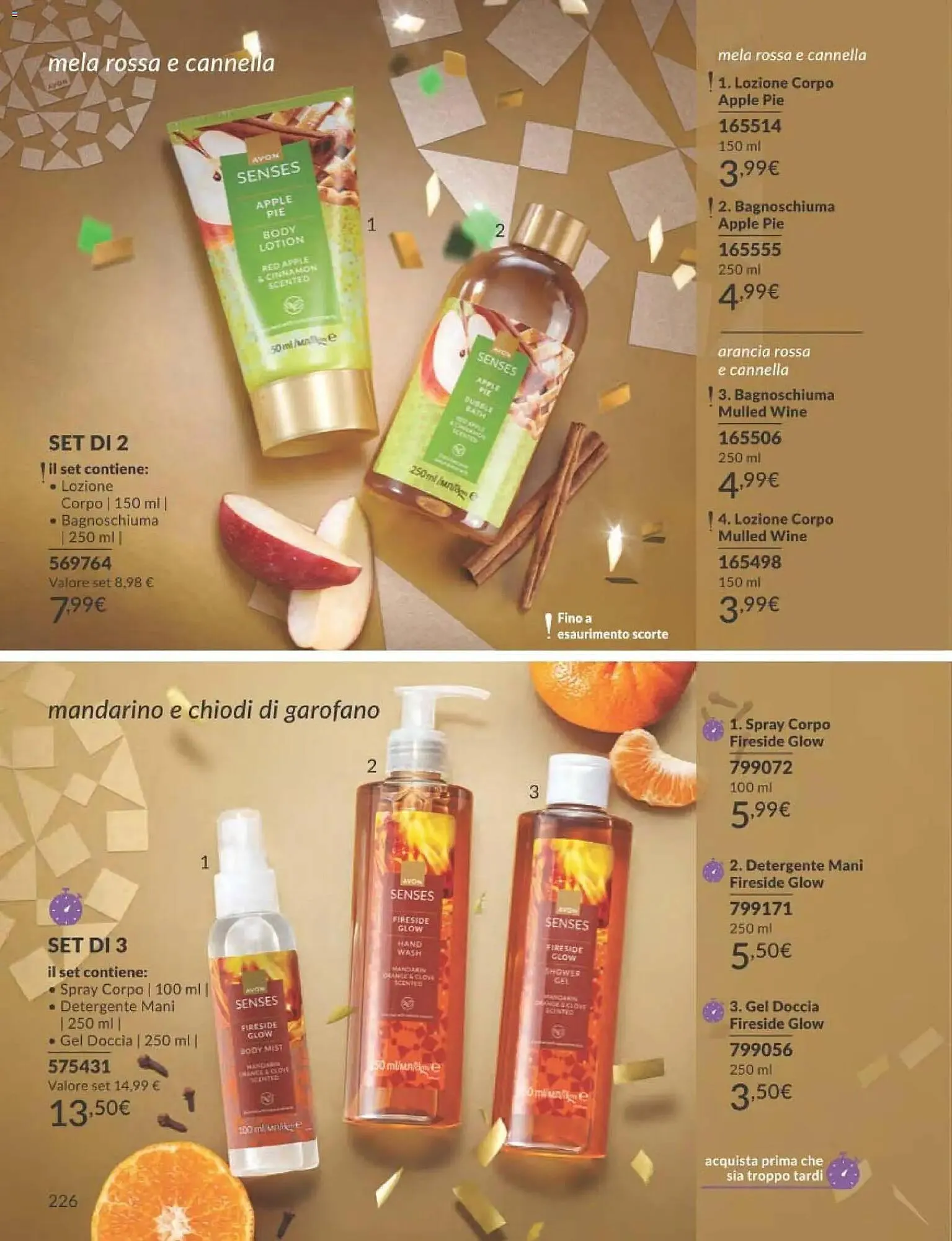 Catalogo Avon da 1 dicembre a 30 dicembre di 2025 - Pagina del volantino 226
