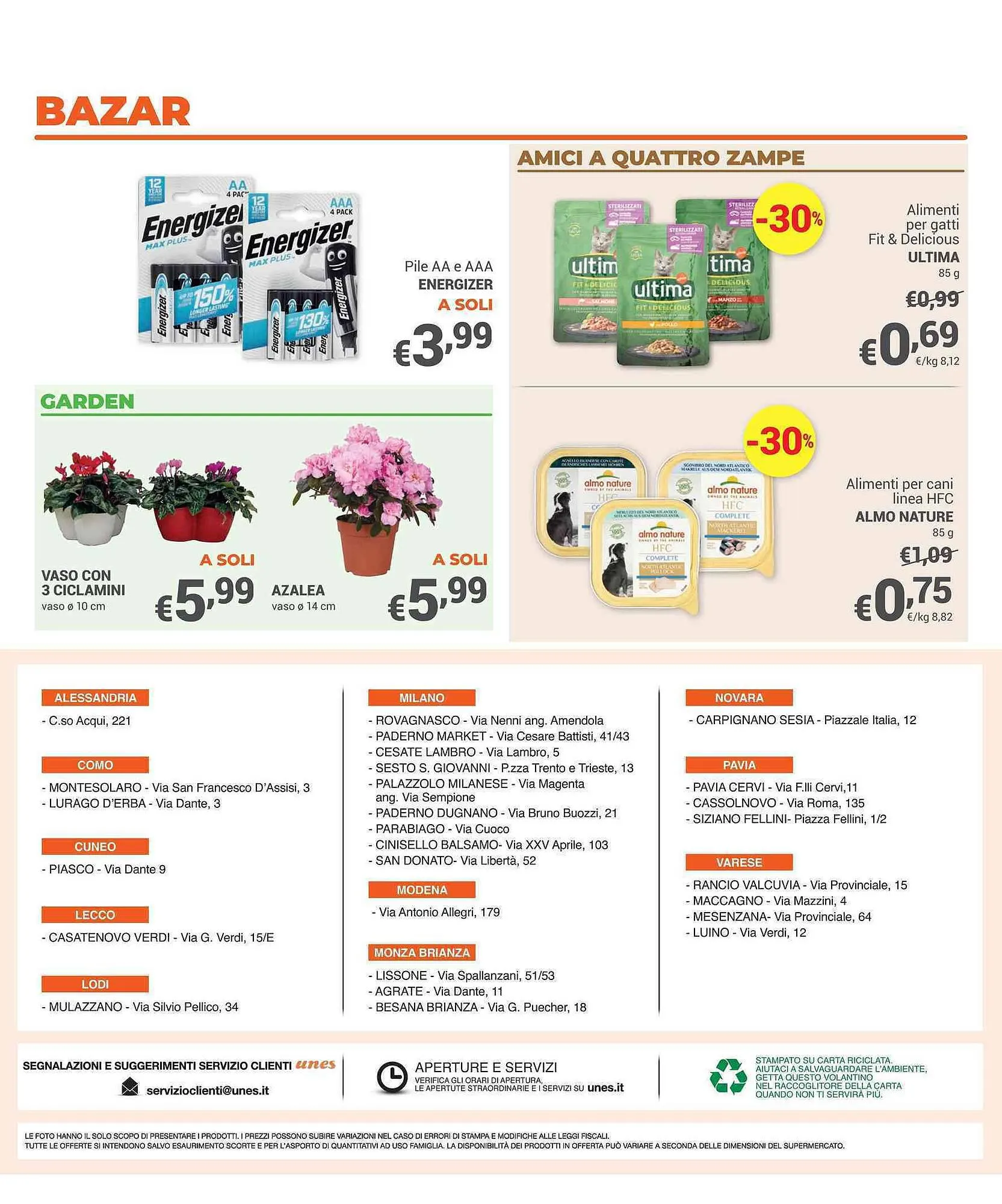 Volantino Unes da 20 settembre a 3 ottobre di 2023 - Pagina del volantino 8