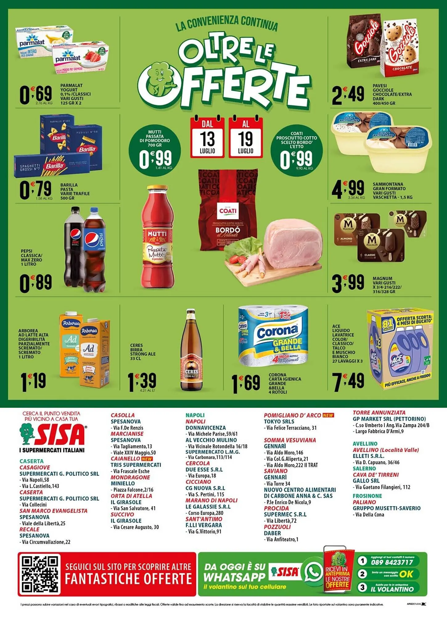 Volantino Sisa da 6 luglio a 19 luglio di 2023 - Pagina del volantino 24