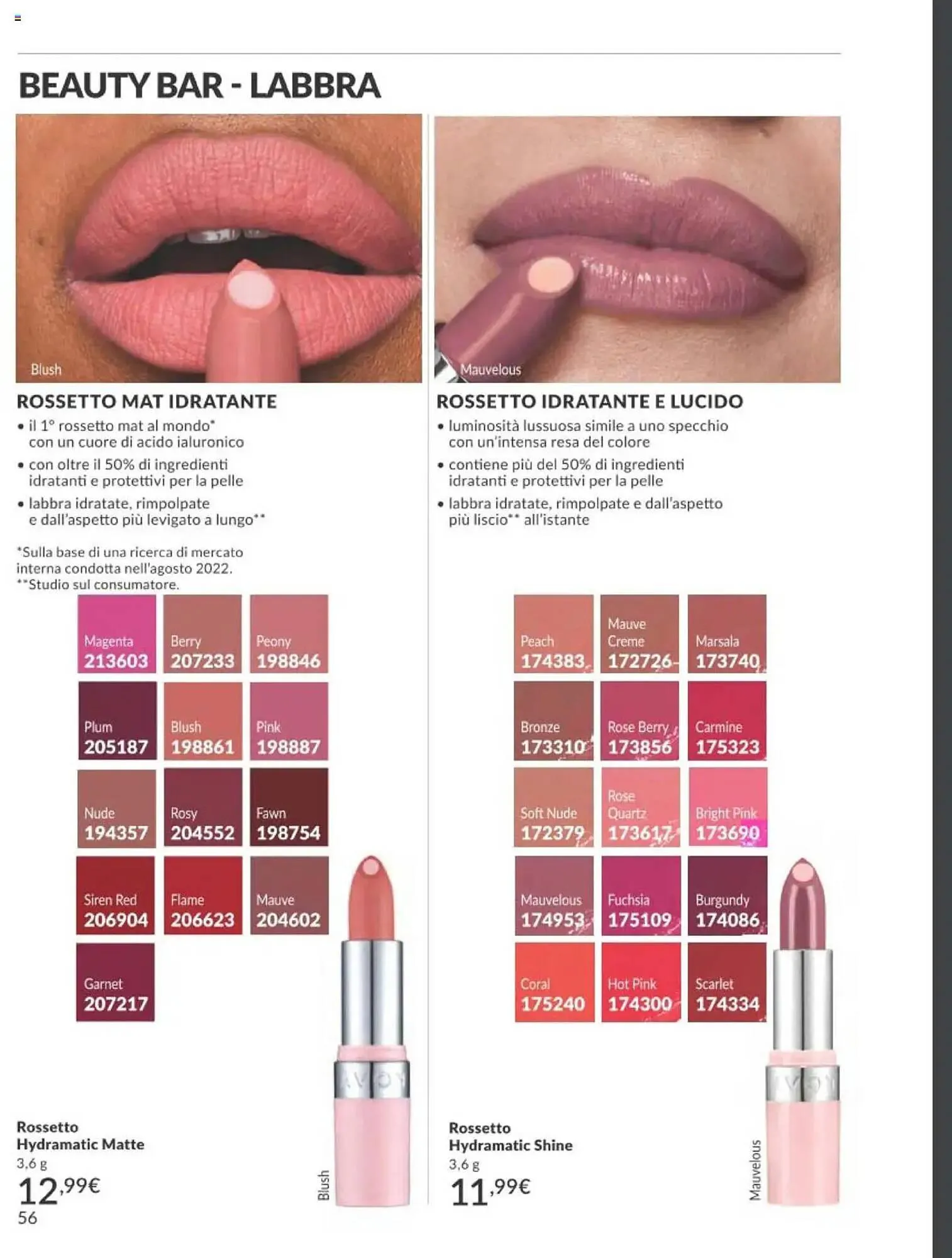 Catalogo Avon da 1 ottobre a 31 ottobre di 2025 - Pagina del volantino 56