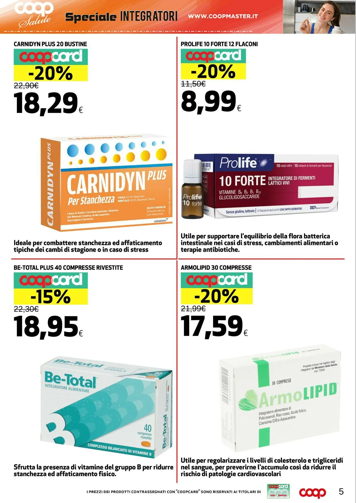 Coop Volantino attuale da 4 luglio a 31 luglio di 2025 - Pagina del volantino 6