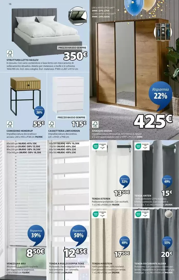 Festeggiamo 100 negozi in Italia da 3 aprile a 30 aprile di 2025 - Pagina del volantino 16