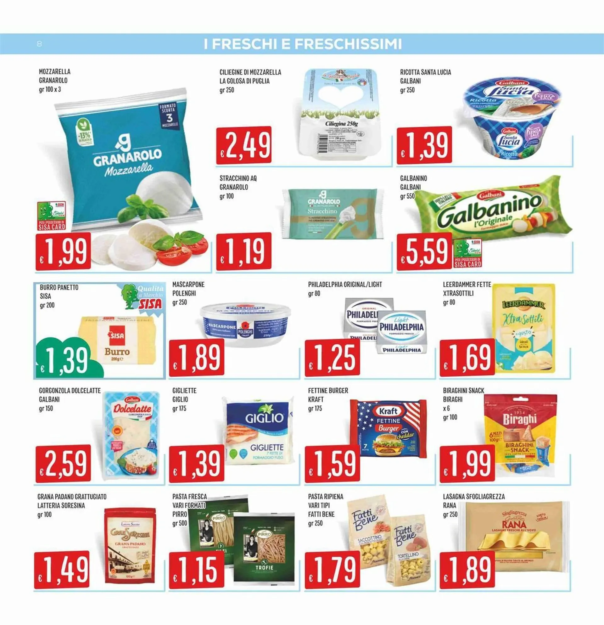 Volantino Sisa da 19 marzo a 29 marzo di 2026 - Pagina del volantino 8