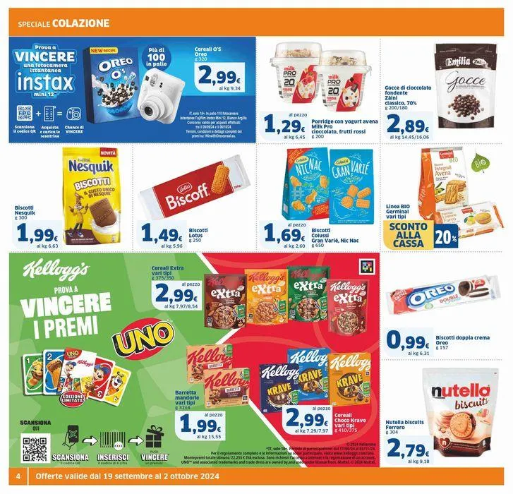 Offerte che fruttano bene! + Speciale colazione , Superstore da 19 settembre a 2 ottobre di 2024 - Pagina del volantino 4