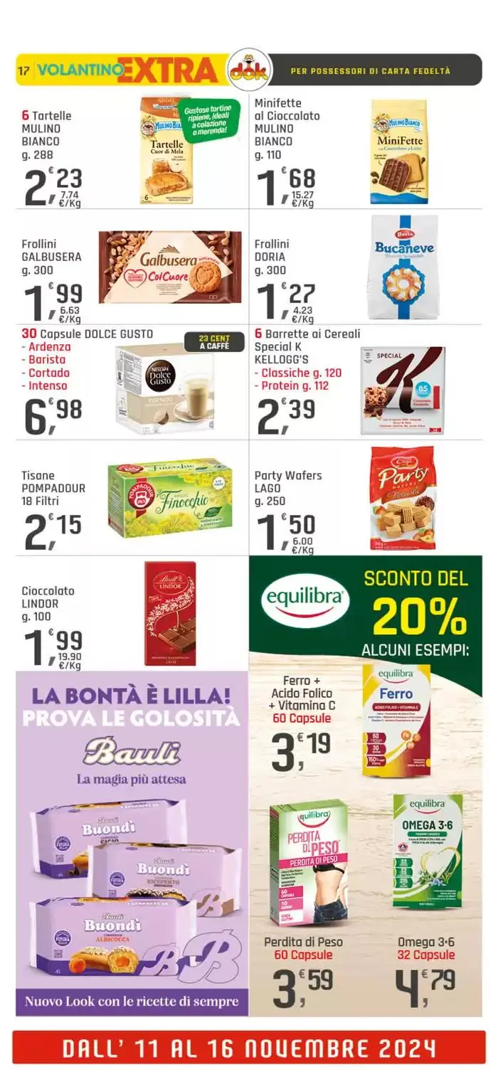 Tanti prodotti scontati oltre il 20% da 4 novembre a 16 novembre di 2024 - Pagina del volantino 17