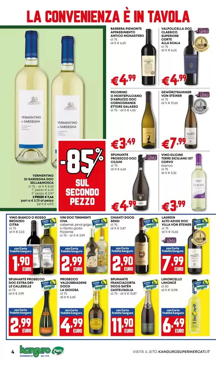 Piu a meno solo da noi da 3 aprile a 21 aprile di 2025 - Pagina del volantino 4