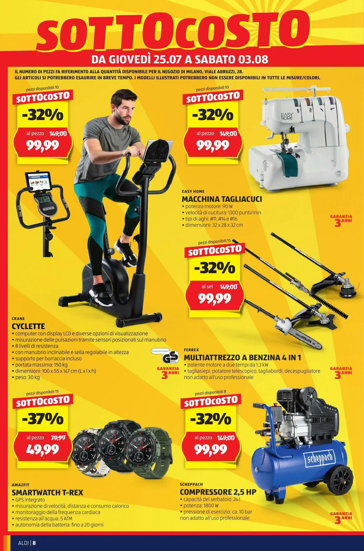 Aldi Volantino attuale da 4 agosto a 18 agosto di 2024 - Pagina del volantino 8