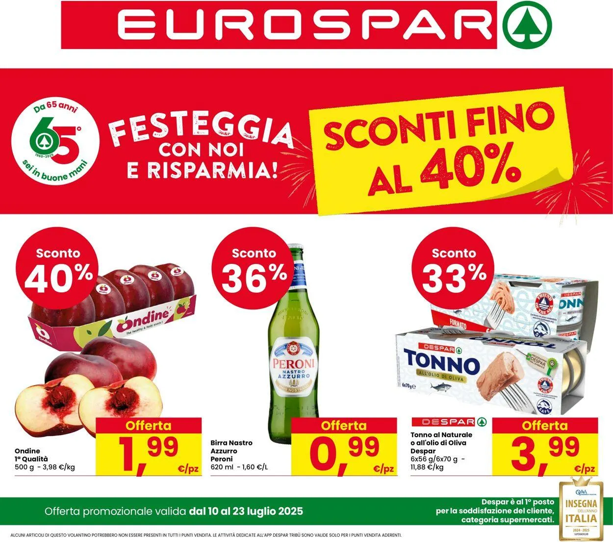 Eurospar Volantino attuale - 1