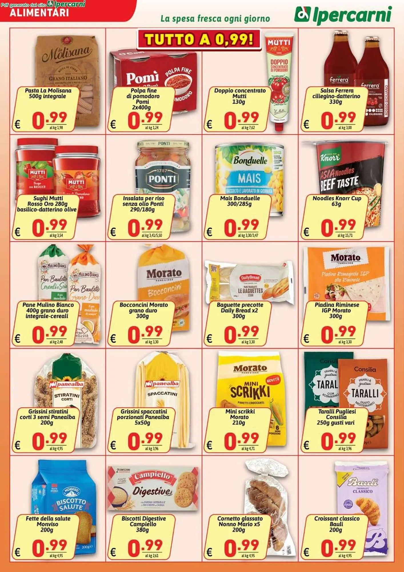 Volantino Ipercarni da 25 luglio a 5 agosto di 2025 - Pagina del volantino 12