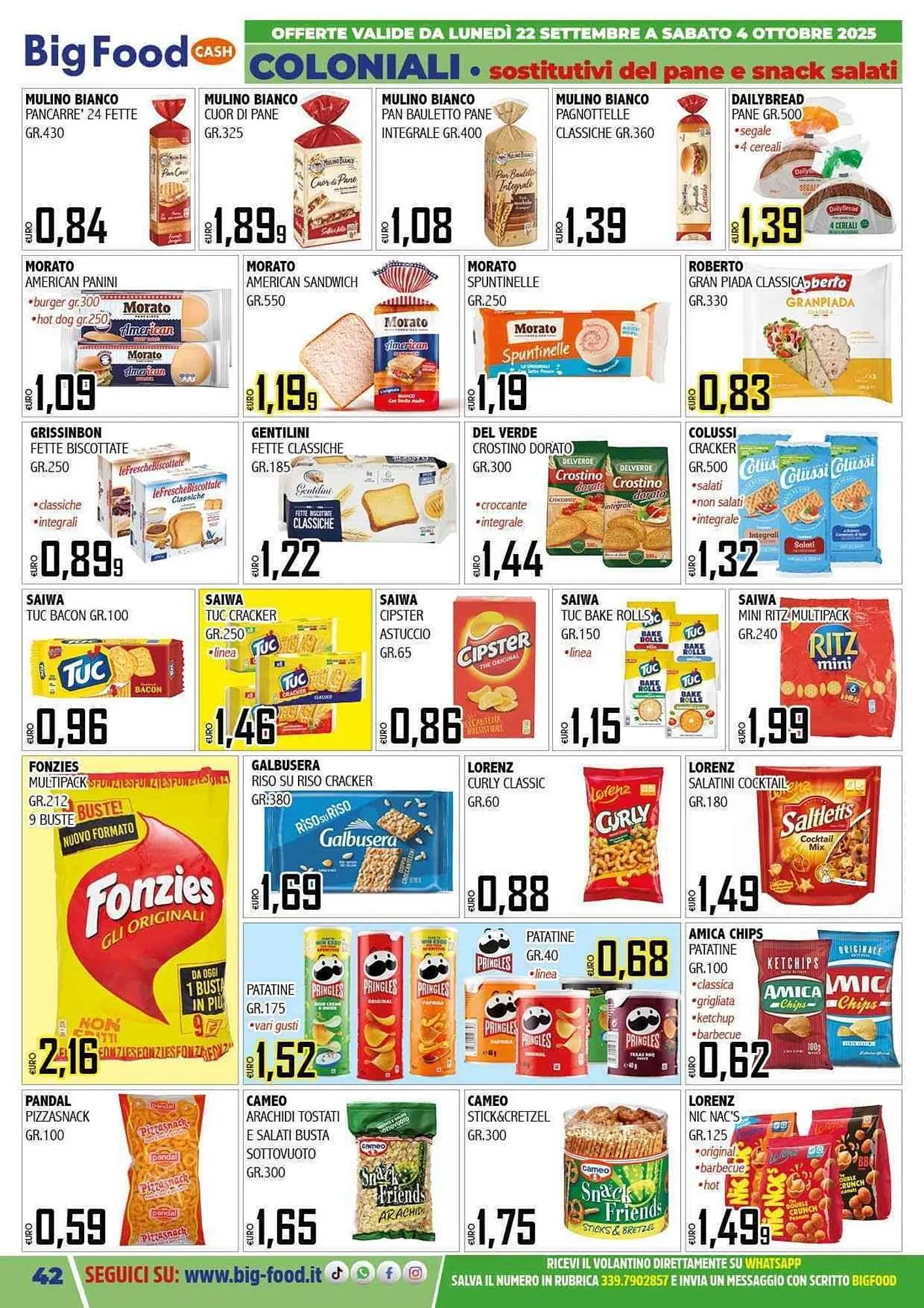 Volantino Big Food da 22 settembre a 4 ottobre di 2025 - Pagina del volantino 42
