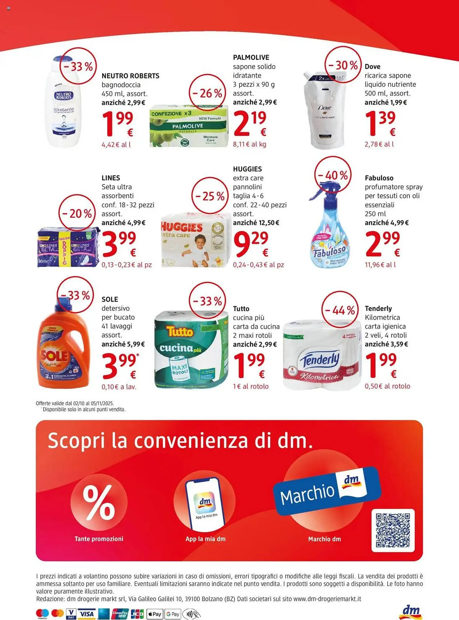 Volantino dm drogerie markt da 2 ottobre a 5 novembre di 2025 - Pagina del volantino 16