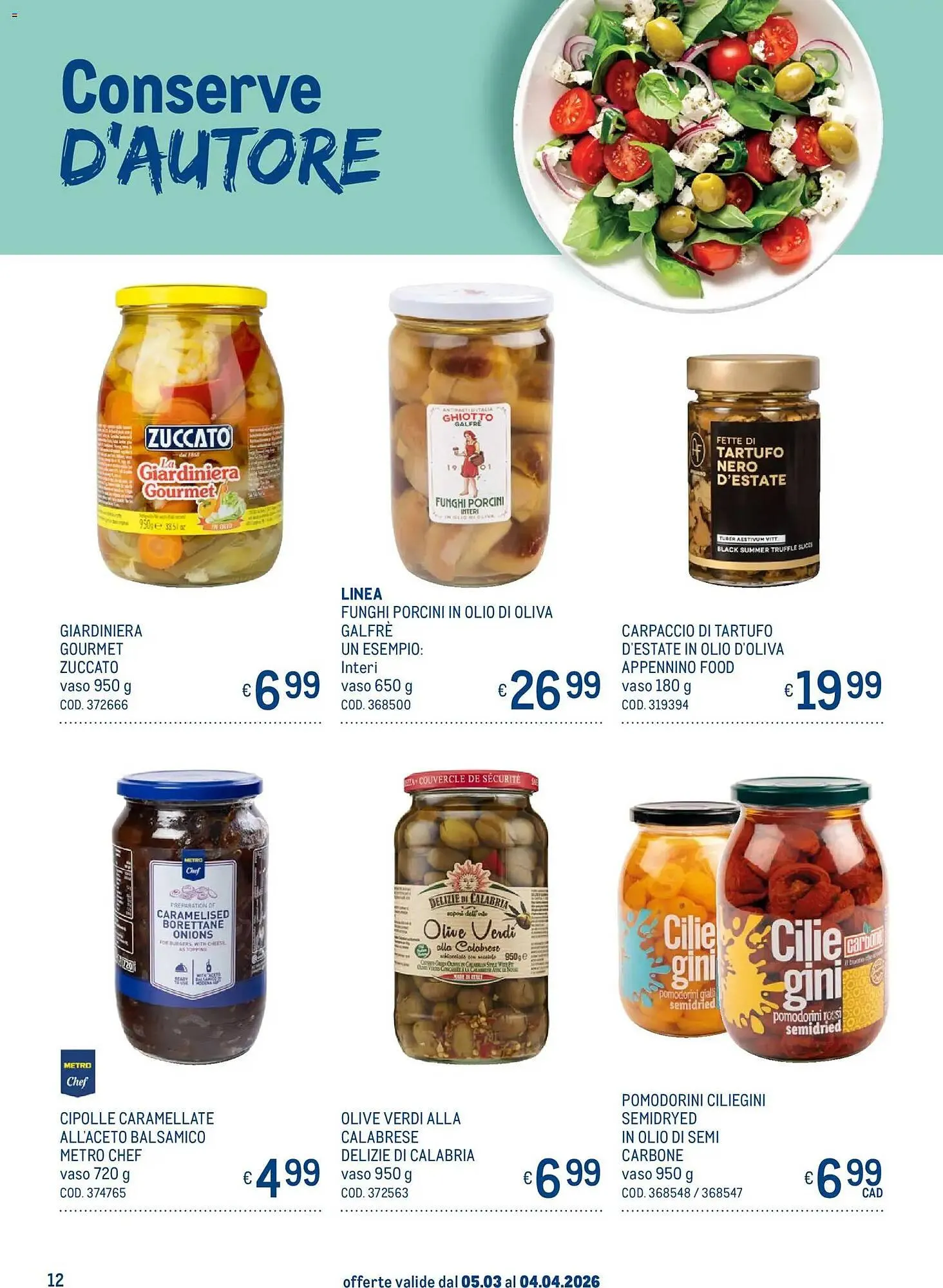 Volantino Metro da 5 marzo a 4 aprile di 2026 - Pagina del volantino 12