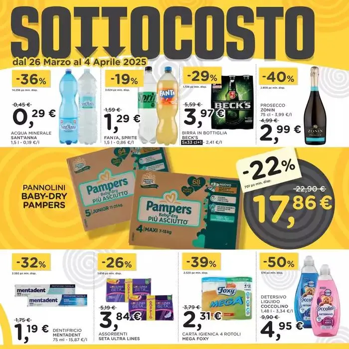 Sottocosto da 26 marzo a 8 maggio di 2025 - Pagina del volantino 6