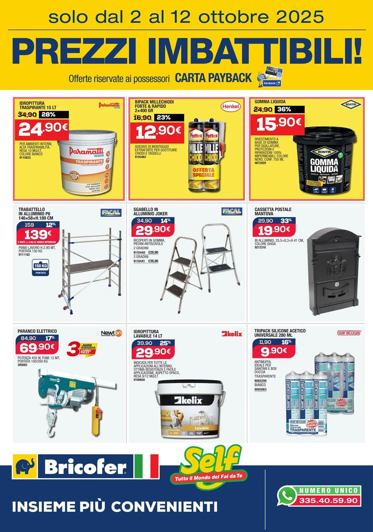 Bricofer - Perugia Volantino attuale da 30 settembre a 14 ottobre di 2025 - Pagina del volantino 6