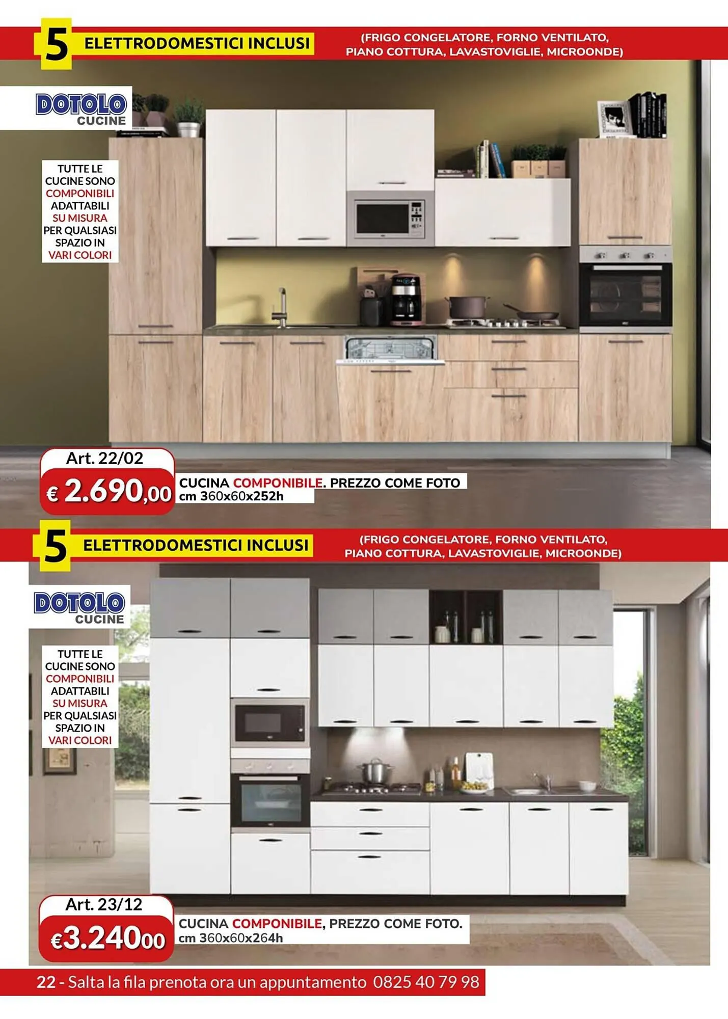 Volantino Dotolo Mobili da 12 luglio a 31 dicembre di 2024 - Pagina del volantino 22