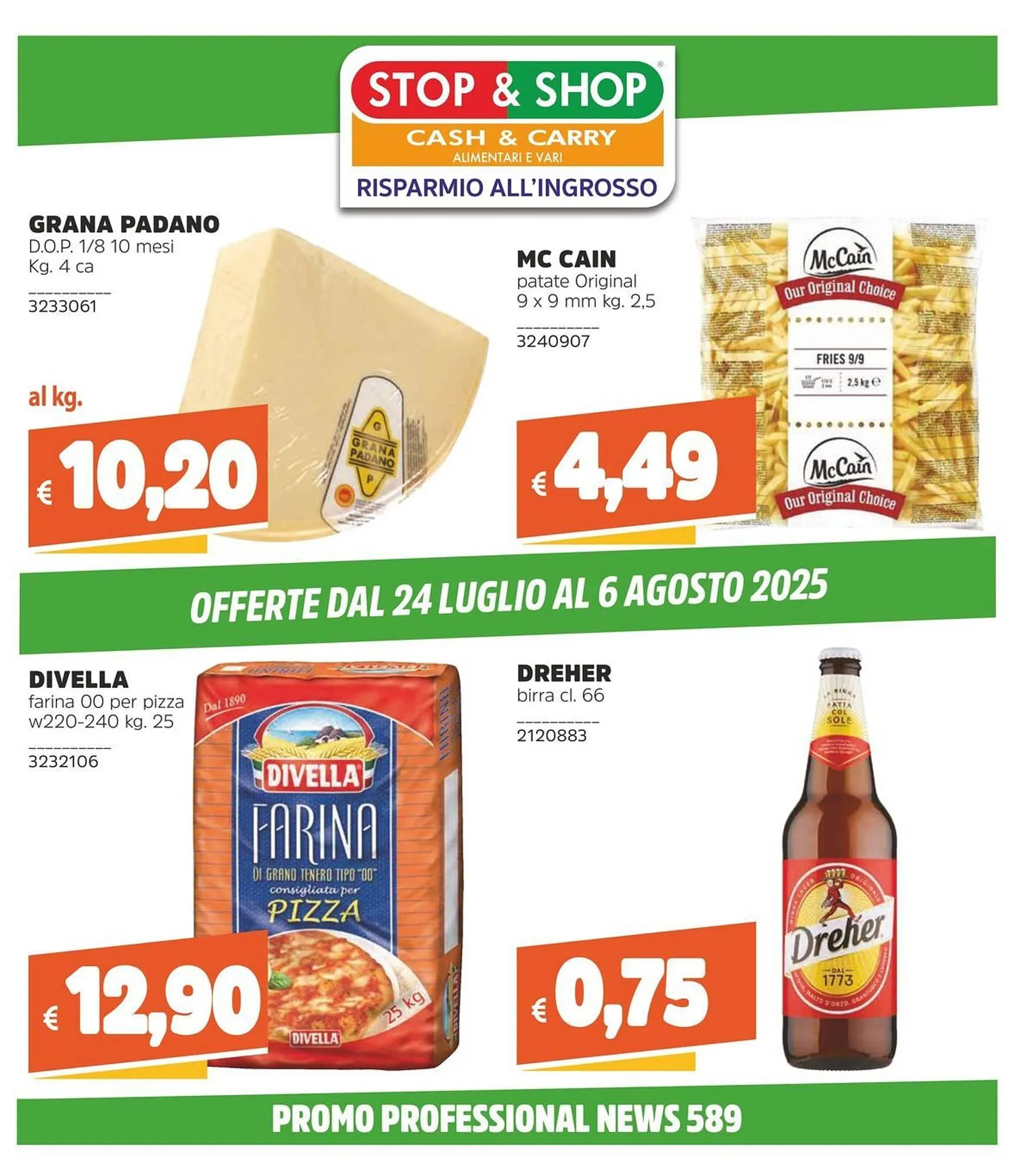Volantino Stop&Shop da 24 luglio a 6 agosto di 2025 - Pagina del volantino 1