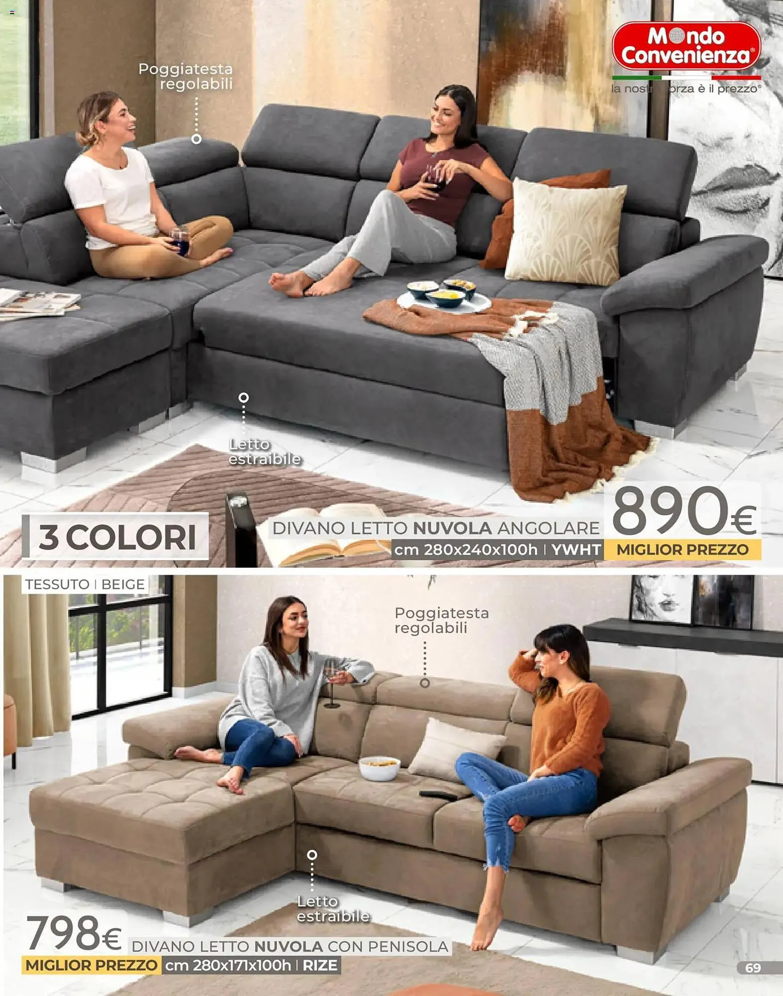 Volantino Mondo Convenienza da 4 gennaio a 31 gennaio di 2026 - Pagina del volantino 69