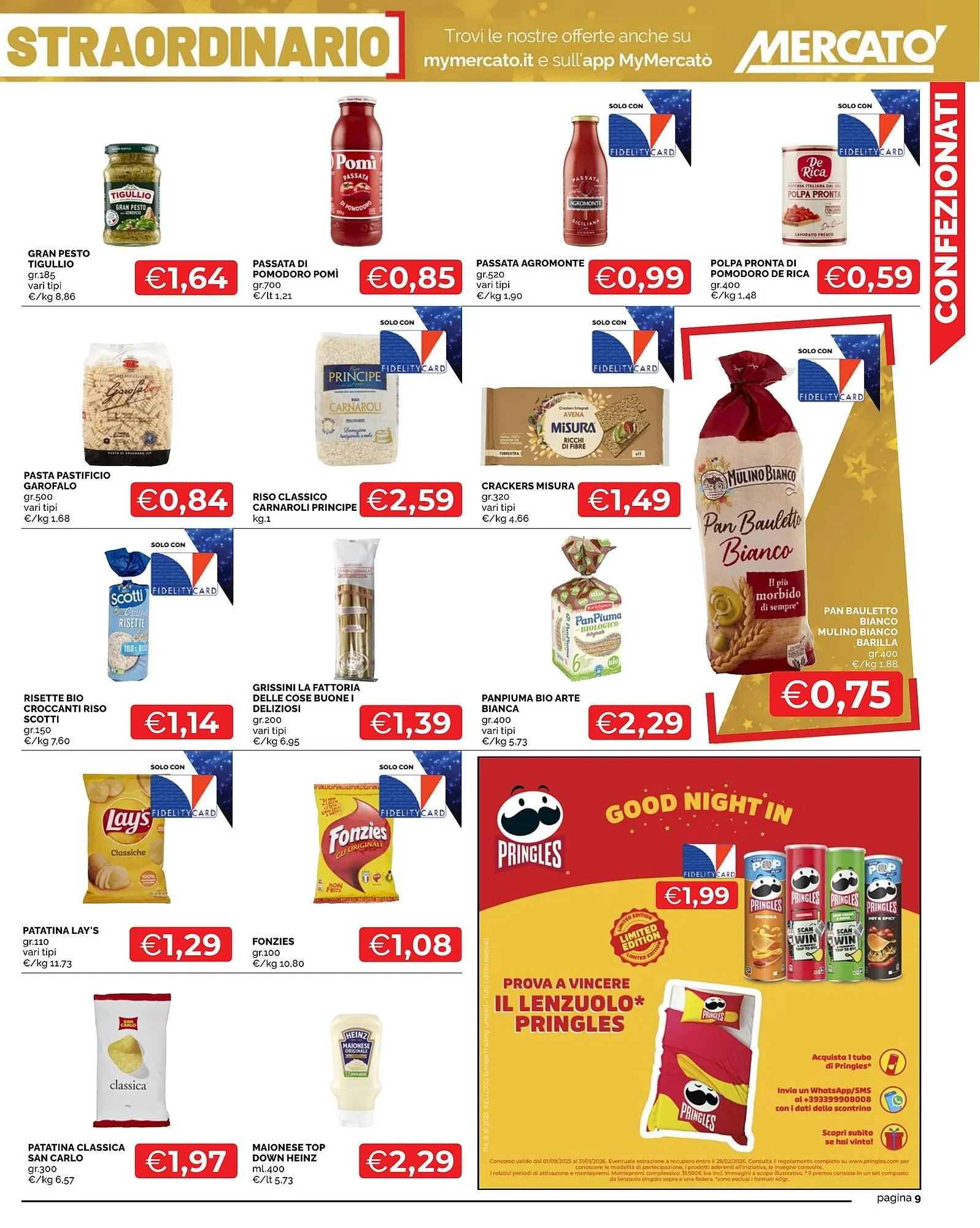 Volantino Mercatò da 15 dicembre a 28 dicembre di 2025 - Pagina del volantino 9