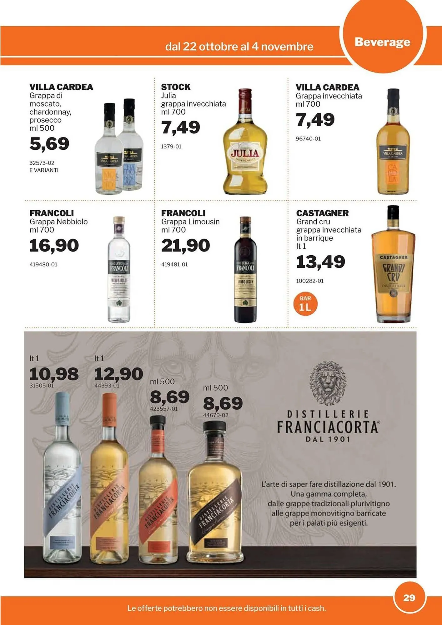 Volantino GrosMarket da 22 ottobre a 4 novembre di 2025 - Pagina del volantino 29