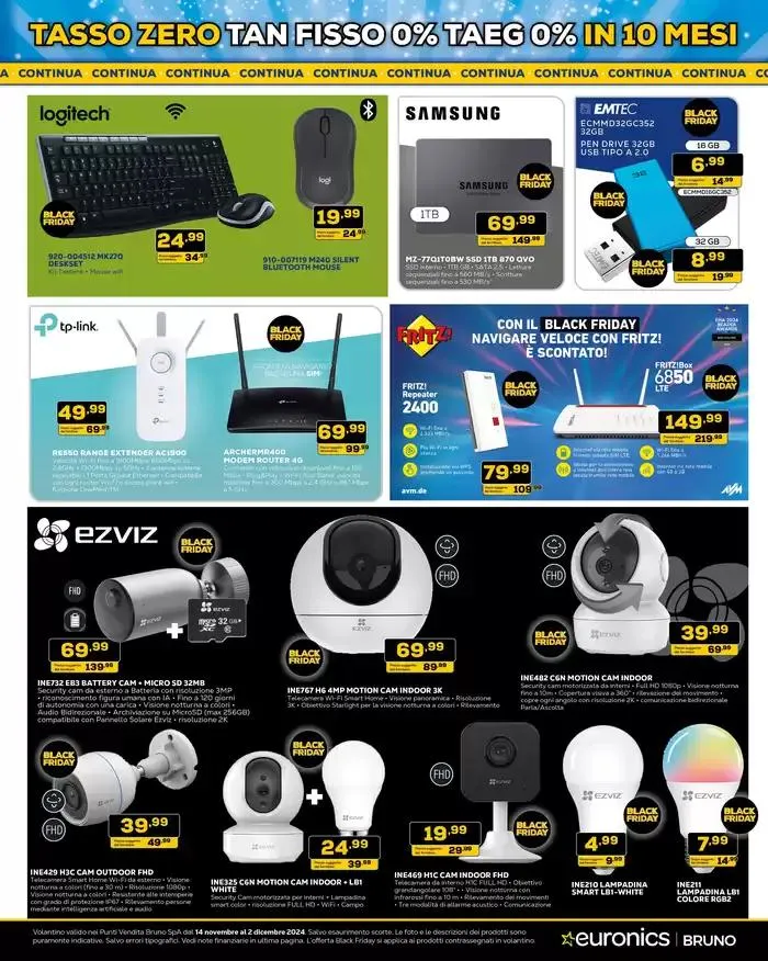 Black Friday: esaudisci i tuoi desideri! da 14 novembre a 2 dicembre di 2024 - Pagina del volantino 9