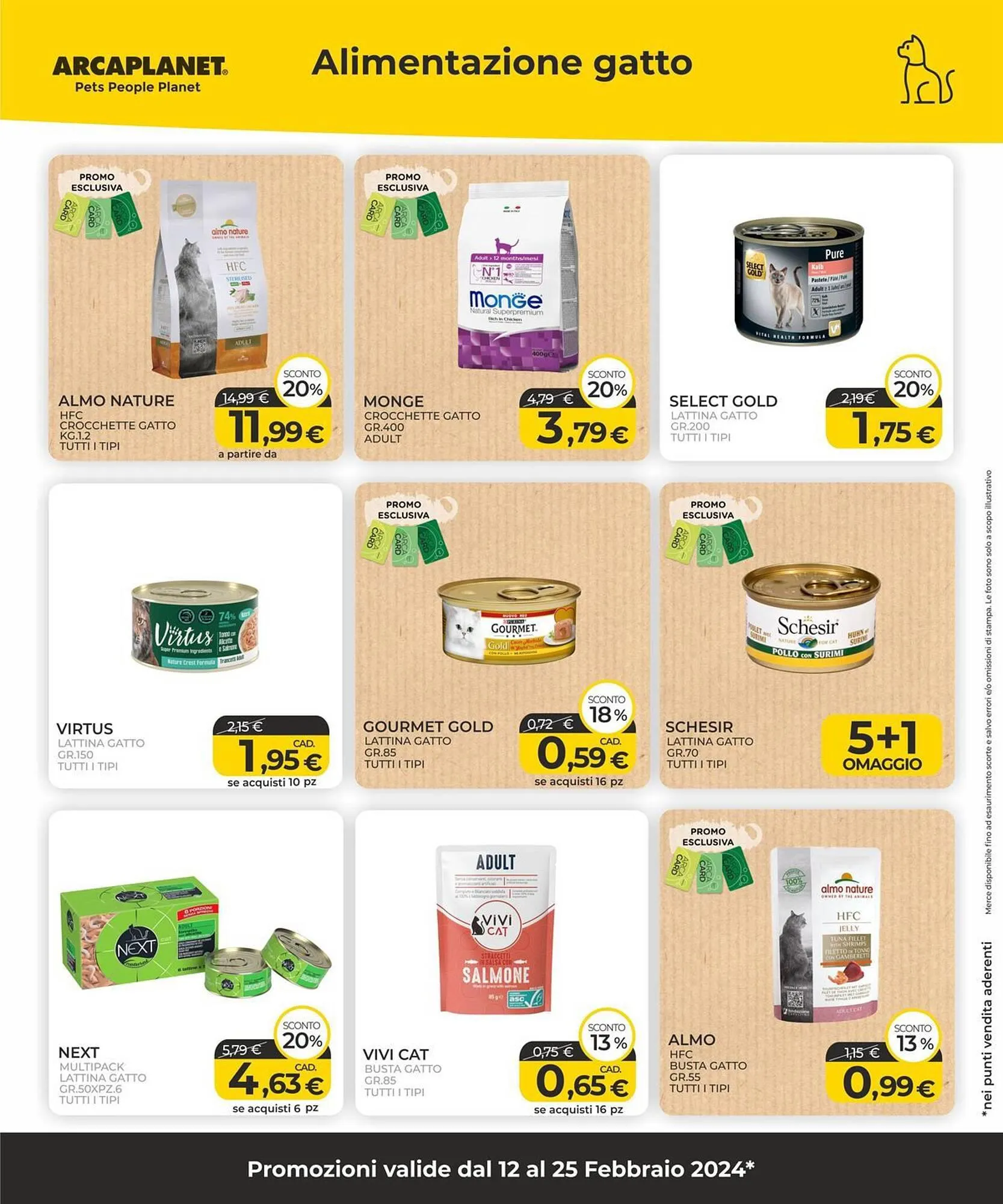 Volantino Arcaplanet da 12 febbraio a 25 febbraio di 2024 - Pagina del volantino 6