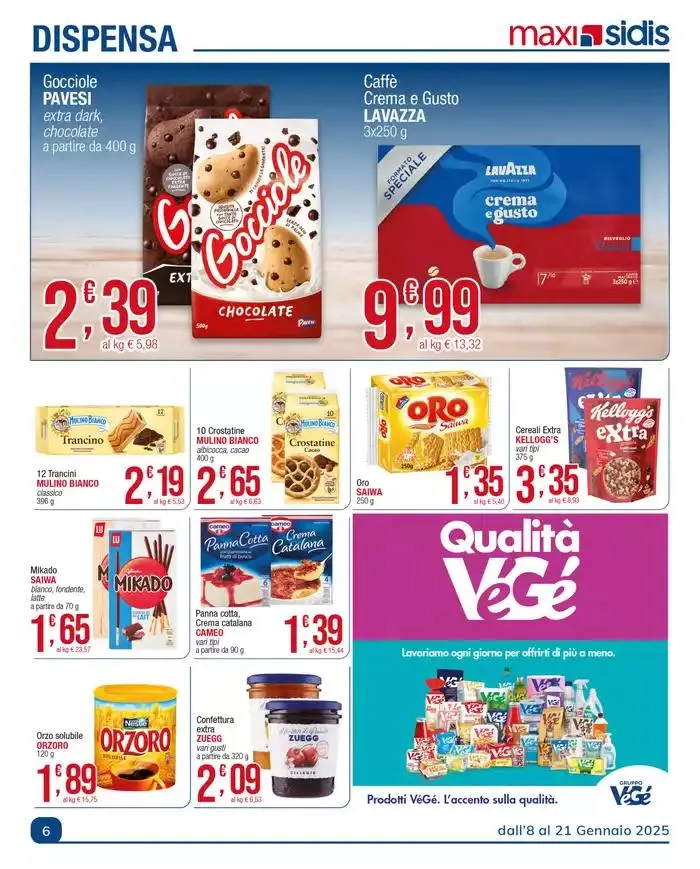 Il piacere di fare la spesa da 7 gennaio a 21 gennaio di 2025 - Pagina del volantino 6