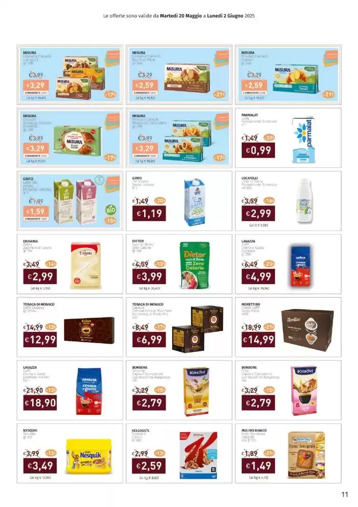 C'e un posto che sa di buono, uno spazio che profuma di bellezza da 20 maggio a 2 giugno di 2025 - Pagina del volantino 11