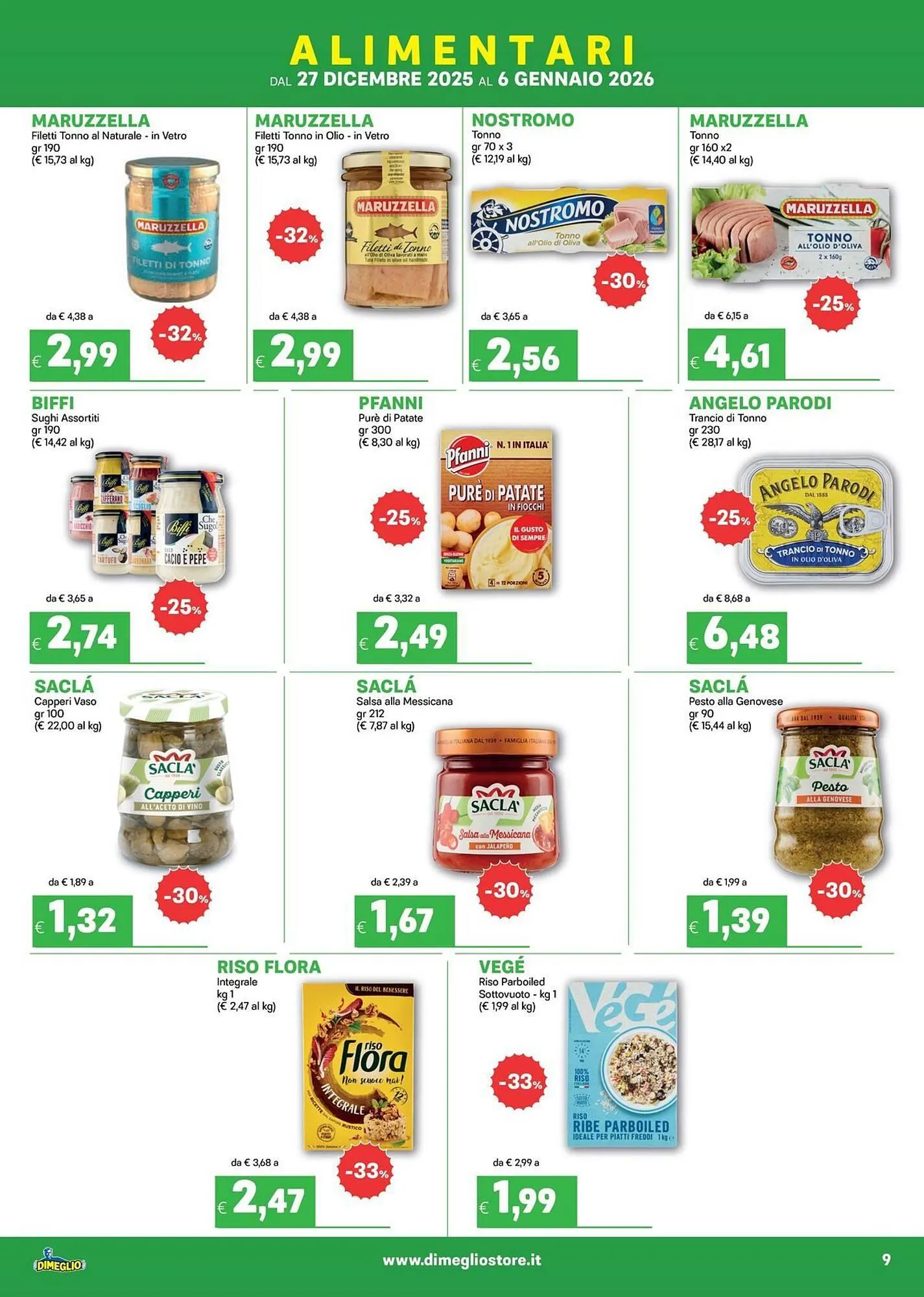 Volantino DiMeglio da 27 dicembre a 6 gennaio di 2026 - Pagina del volantino 9