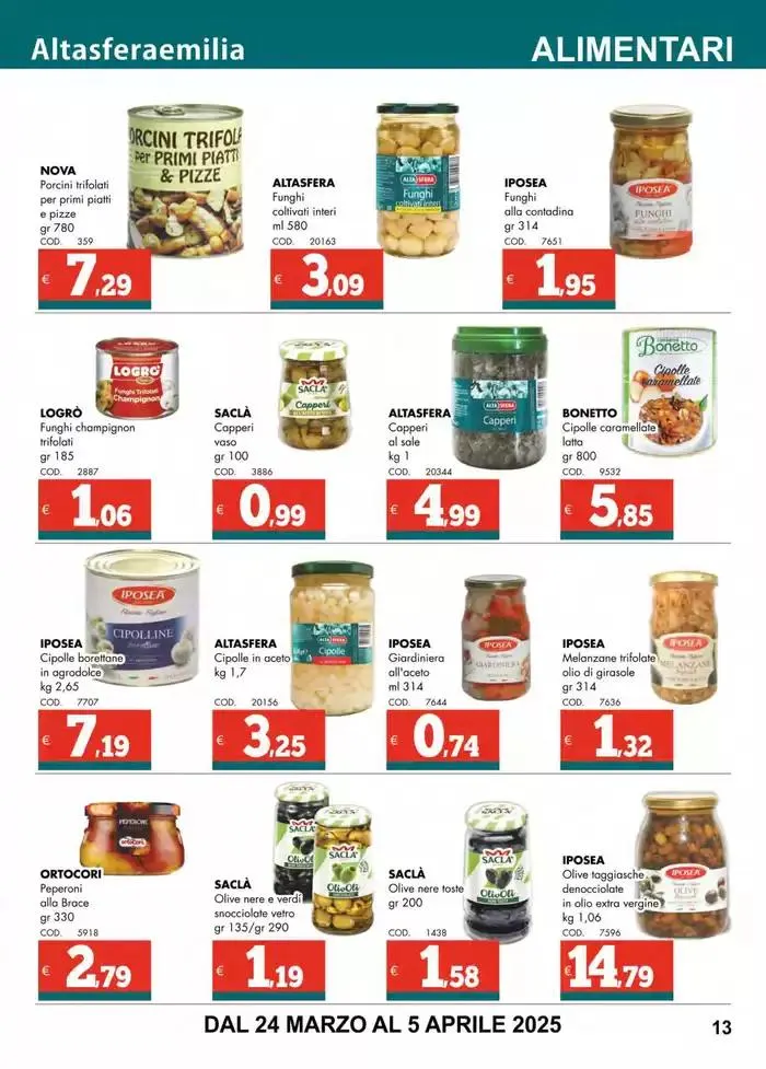Il meglio per voi professionisti da 25 marzo a 5 aprile di 2025 - Pagina del volantino 13