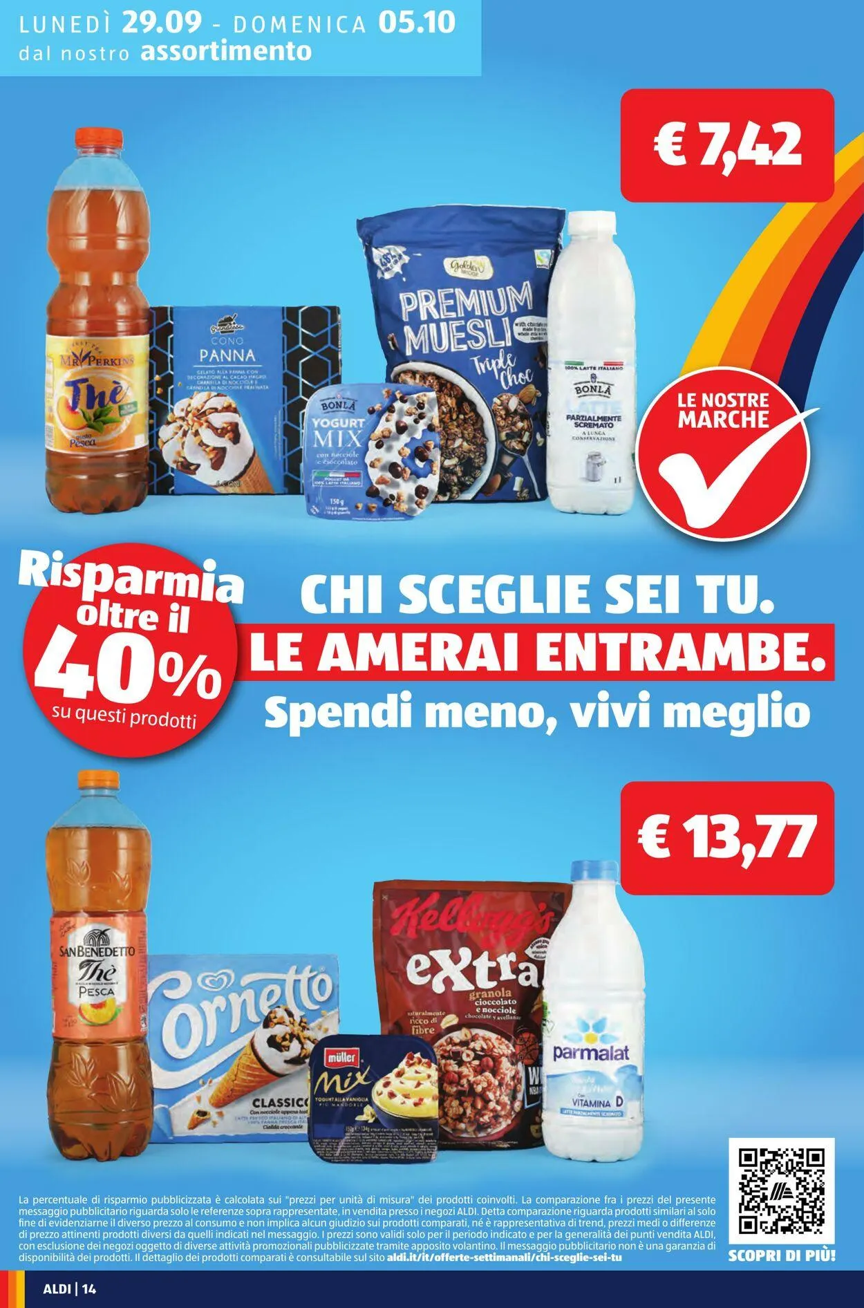 Aldi Volantino attuale da 29 settembre a 5 ottobre di 2025 - Pagina del volantino 14