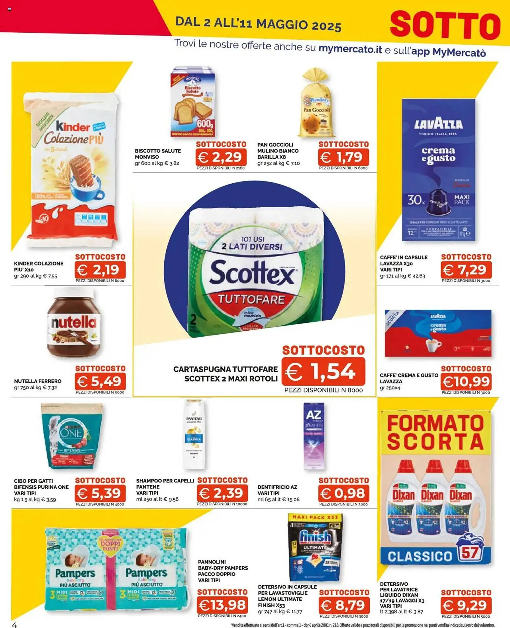 Volantino Mercatò Extra da 2 maggio a 11 maggio di 2025 - Pagina del volantino 4