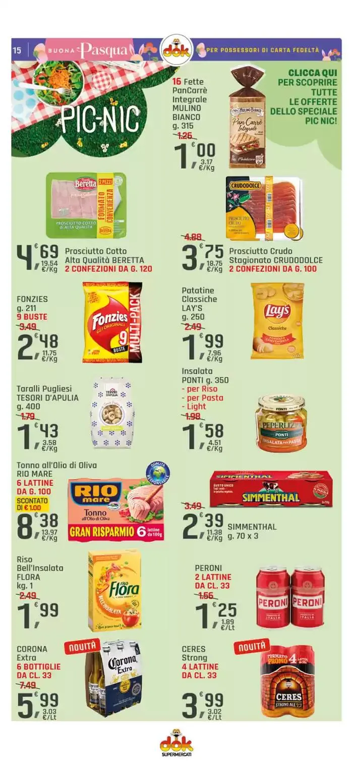 Riapre da 8 aprile a 19 aprile di 2025 - Pagina del volantino 15