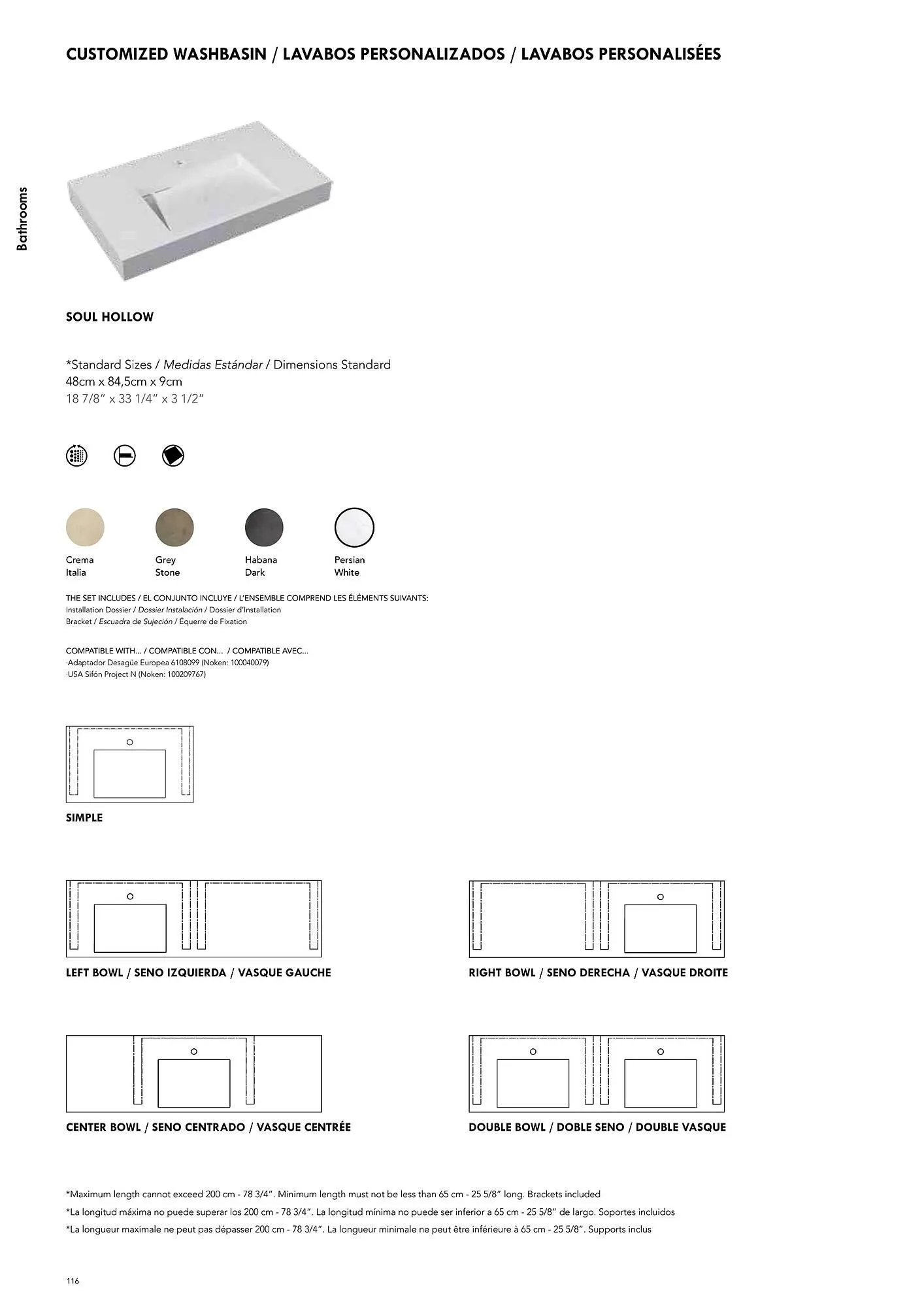Volantino Porcelanosa da 9 aprile a 28 dicembre di 2024 - Pagina del volantino 126
