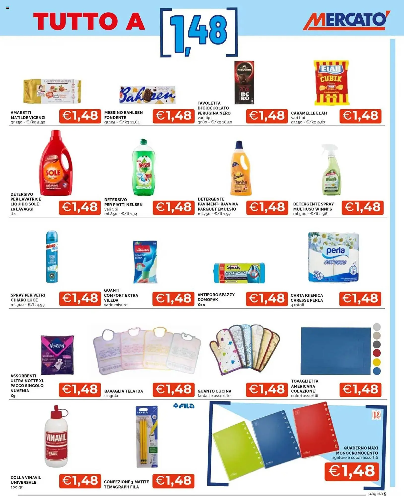 Volantino Mercatò da 24 marzo a 6 aprile di 2025 - Pagina del volantino 5