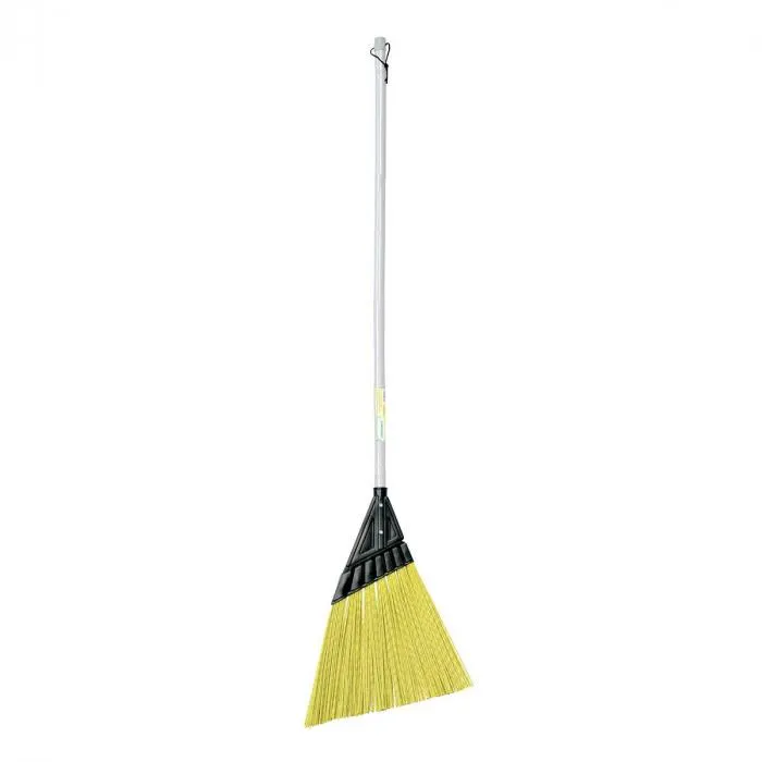 Scopa da giardino gialla