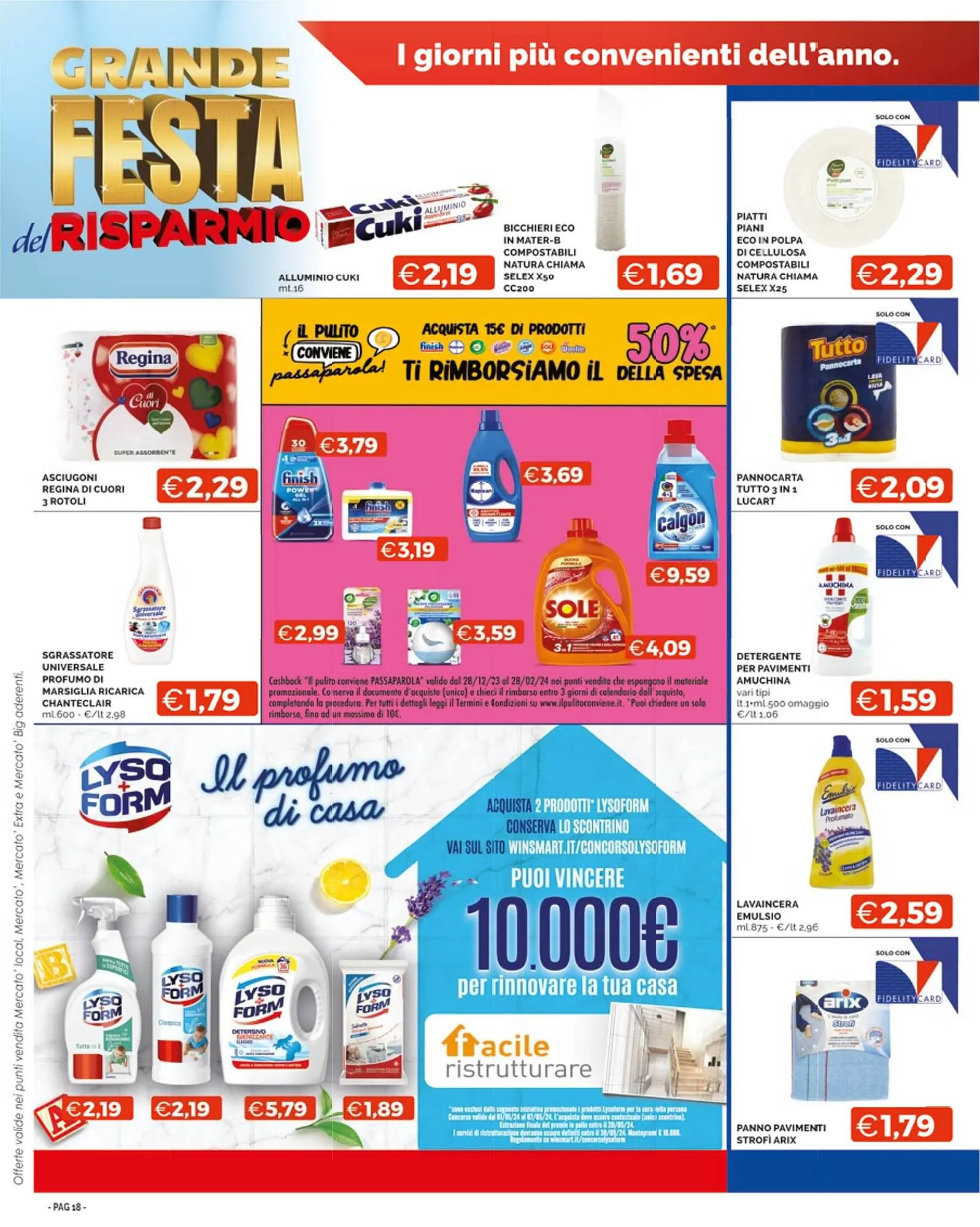 Volantino Mercatò Extra da 8 febbraio a 18 febbraio di 2024 - Pagina del volantino 18