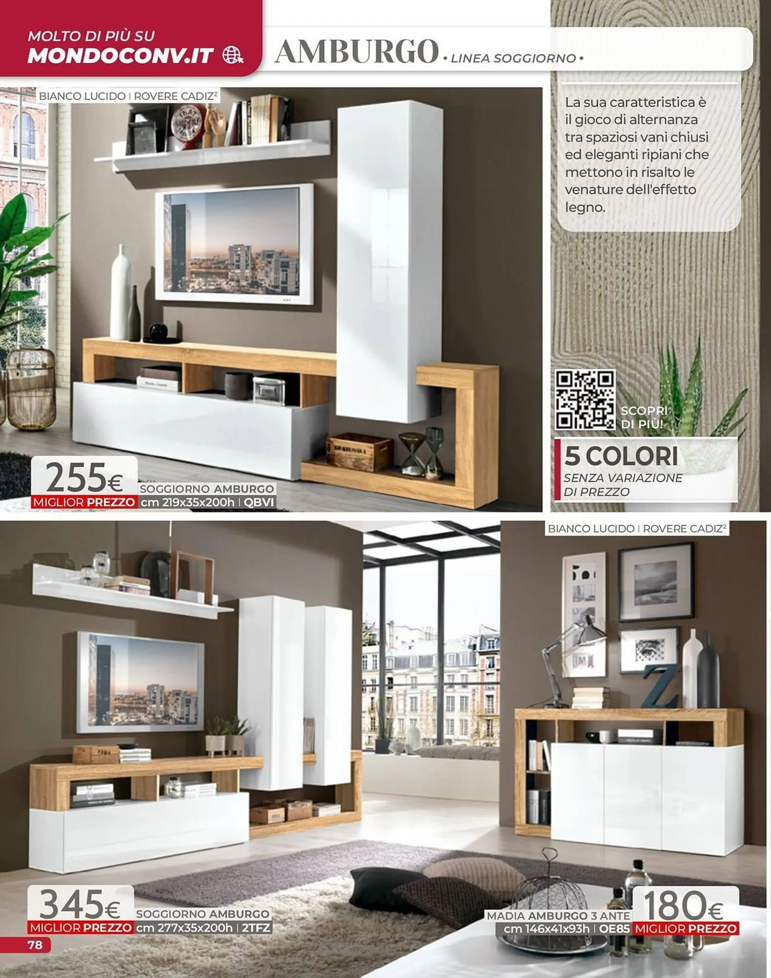 volantino Mondo Convenienza da 1 settembre a 31 dicembre di 2025 - Pagina del volantino 80